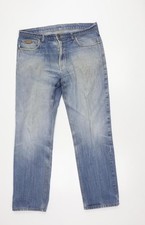 Farah Men's Blue Denim Jeans Size 36