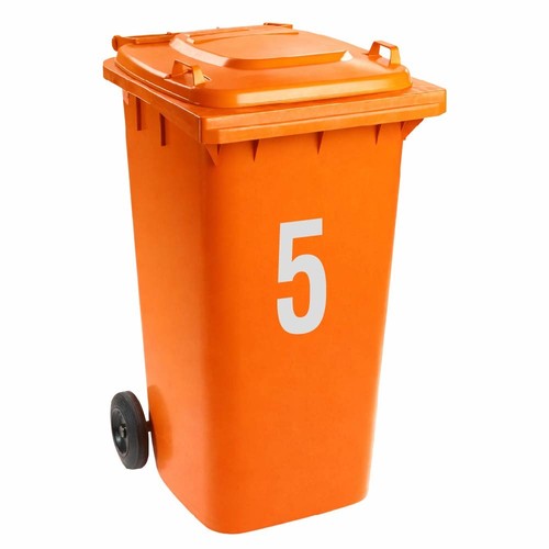 Wheelie bin number - wheelie,