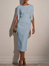 Light Blue Imitation Pearls