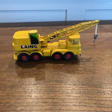 Matchbox Lesney King Size No. K-12 - Scammell Mobile Crane - 'Laing' truck #951