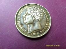 1823 KING GEORGE III MEDAL/ TOKEN COIN.
