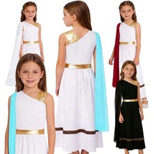 Kids Girls Roman Greek Costume