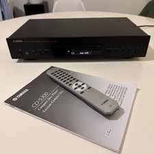 Yamaha CD-S300 CD Player, serviced with remote manual mains lead audio lead box