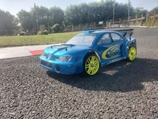 Phat Bodies 1/8 Subaru Rally bodyshell and wing Hobao Hyper GT Arrma