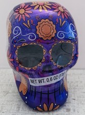 Day Of The Dead Purple Skull