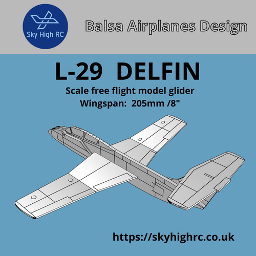 Aero l29 delfin 8in scale - aero,