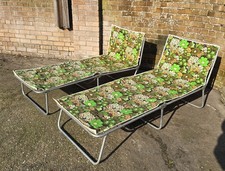 Vintage 60s / 70s Sun Lounger
