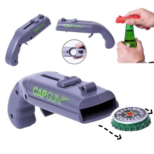 Cap gun beer bottle opener - cap,