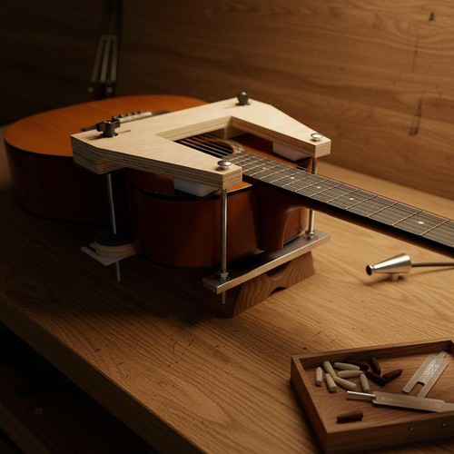 Guitar neck removal tool kit - removal,