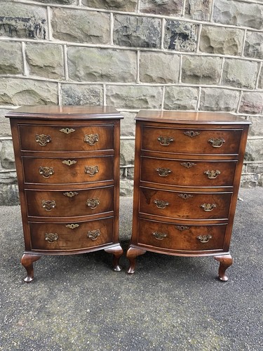 Quality matched pair - matched, walnut