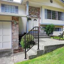 Wrought Iron Stair Handrail