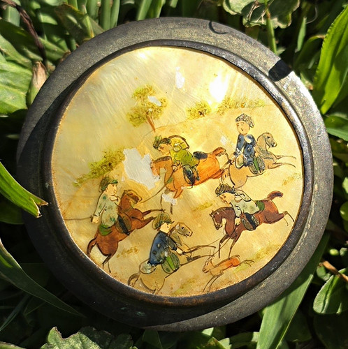 Antique persian miniature - antique,