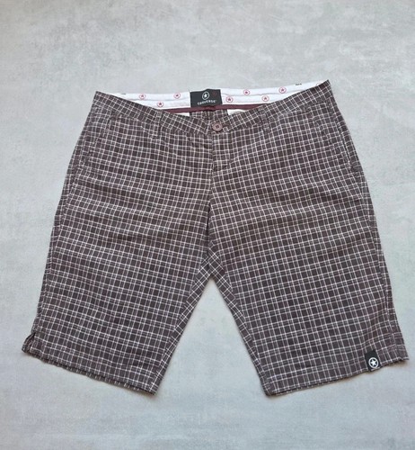 Converse brown plaid shorts - converse,