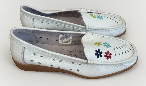 Cotton trader white moccasin - white,