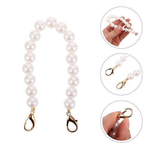 Durable white pearl chain for - pearl,