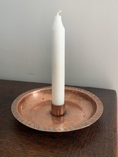 Copper Candle Holder /