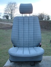 Mercedes Benz 190e Grey Cloth Interior / Front Driver Side Seat W124 E Class