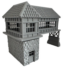 OO Gauge Model Railway Signal Box Building Railroad Hut
