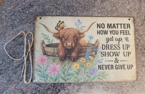Wooden hanging plaque - wooden,