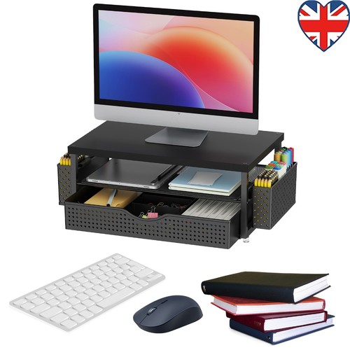 Tier computer monitor stand - 2-tier,