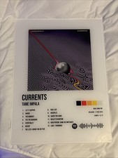 Tame Impala Currents Poster Acrylic 40/30cm