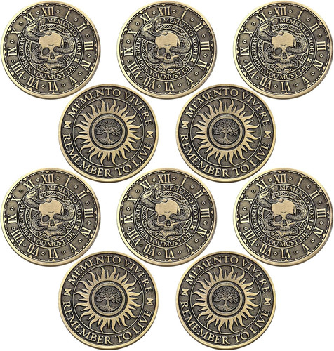 Pcs memento mori - 10, coin