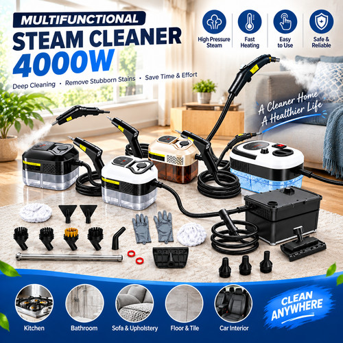 4000w steam cleaner portable - 4000w,