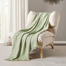 Faux Cashmere  sofa Throw
