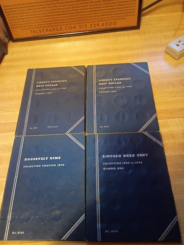 Vintage whitman coin - whitman, folders