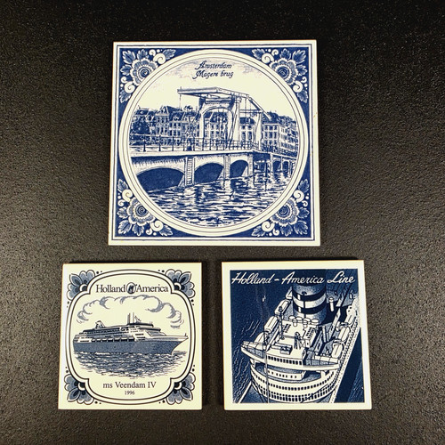 Vintage delft tile amsterdam - delft,