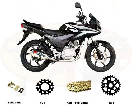 Honda cbf125 heavy - honda, chain