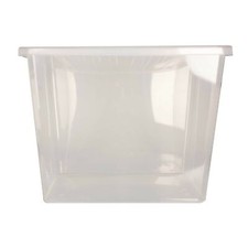 Storage Box 80 Litre Plastic With Lid 3 5 8 or 10 Pack