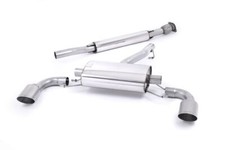 Milltek SSXSB037 Secondary Back Exhaust For Subaru BRZ 2.0 12-21