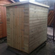 6x3 garden shed pent - shed, roof