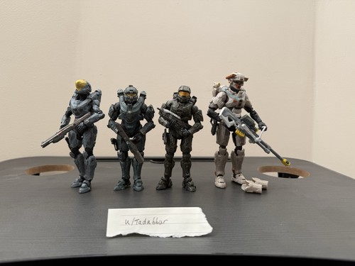 Halo action figures - figures:, team