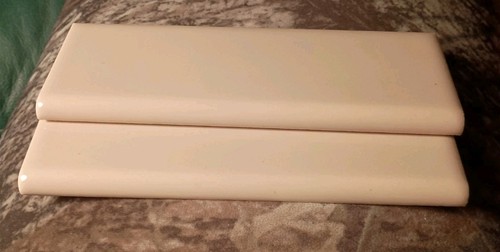 Vtg tan taupe - gloss, ceramic