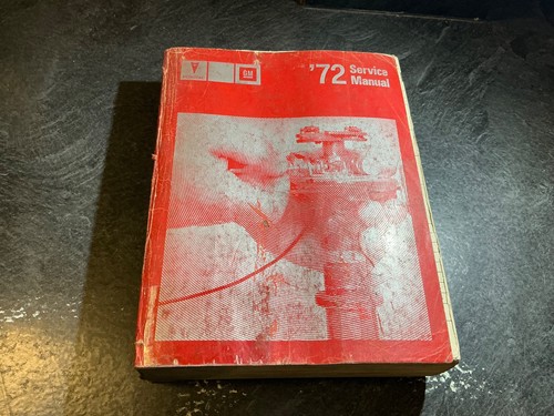 1972 pontiac shop manual - pontiac,