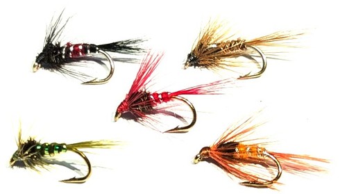 Crunchers trout flies - x5,