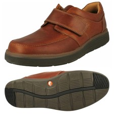 Clarks Un Abode Strap DARK TAN