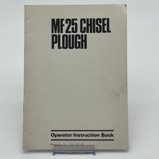 Massey Ferguson MF25 Chisel