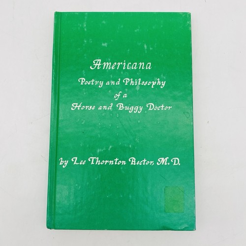 Signed americana poetry - americana,