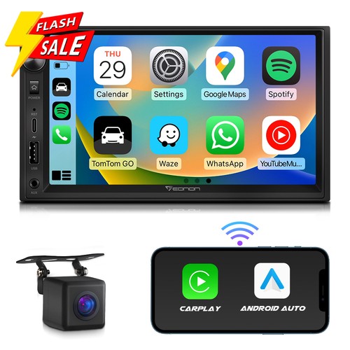 Eonon qled double din car - 7",