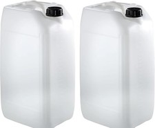 2x25L LITRE PLASTIC WATER
