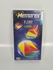 Memorex shq 180 vhs - x,