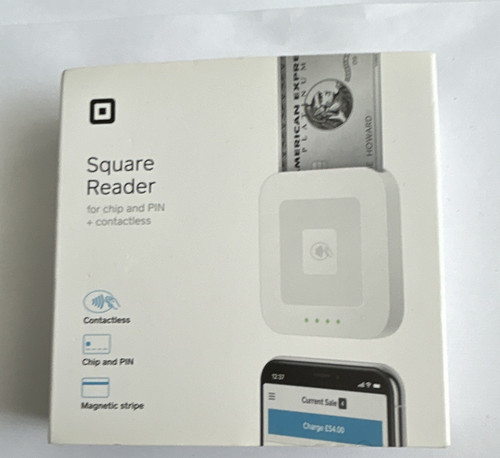Square reader for chip - chip, pin