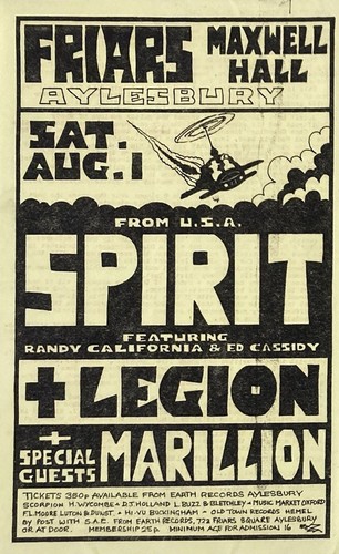 Marillion concert window - marillion,