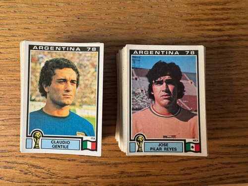 Panini world cup argentina - world, 78