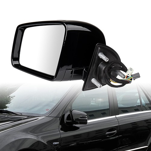 Black driver side mirror - black,