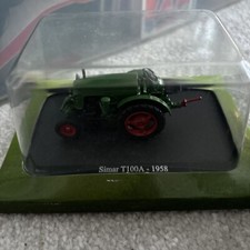 Hachette Partworks Simar T100A 1958 Diecast Tractor 1/43 On Base *2 For £15 Deal
