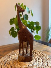 Hand-Carved Vintage Wooden